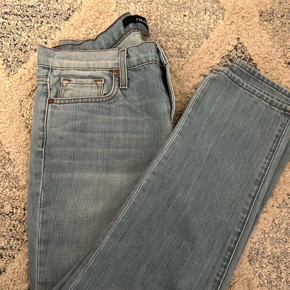 J Brand Light Blue Straight Leg Jeans